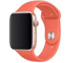 Apple Watch 44 mm sportovní řemínek S/M a M/L, mandarinkový
