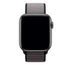 Apple Watch 44 mm športové prevliekací remienok extra veľký, čiernošedý