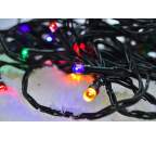 Vianočná farebná LED reťaz Solight 1V05-M