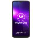 Motorola One Macro fialový