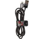 Tribe micro USB kabel 1,2m Fearth Vader, černá