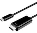 Winner USB-C - HDMI kábel 1,8 m, černá