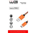 Winner datový kabel USB - USB-C, 1m (oranžový)