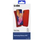 SBS Polo pouzdro pro Samsung Galaxy A10, červená