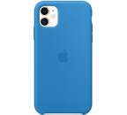 Apple silikonové pouzdro pro iPhone 11, modrá