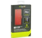 Fonex Identity flipové pouzdro pro Huawei P40 Lite, červená