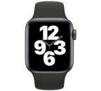 Apple Watch SE 40 mm vesmírné šedý hliník / černý sportovní řemínek