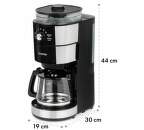 Klarstein Grind & Brew automatické espresso
