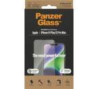 PanzerGlass Antibacterial tvrdené sklo pre Apple iPhone 14 Plus13 Pro Max čierne (1)