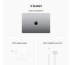 Apple MacBook Pro 14" Liquid Retina XDR M2 Pro 512GB (2023) MPHE3CZ/A vesmírně šedý