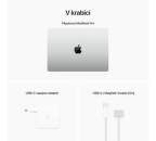 Apple MacBook Pro 14" Liquid Retina XDR M2 Pro 512GB (2023) MPHH3CZ/A stříbrný
