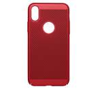 Mobilnet Sito iPhone X červený kryt