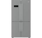Beko GN1416221JX, nerezová americká chladnička