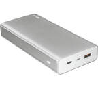 Trust Omni Plkus Metal PowerBank USB-C QC 20 000 mAh, stříbrná