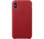 Apple kožené pouzdro pro Apple iPhone XS, (PRODUCT) RED