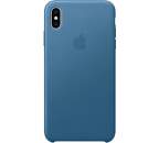 Apple kožené pouzdro pro Apple iPhone XS Max, modro-šedá