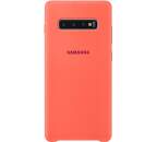 Samsung silikonové pouzdro pro Samsung Galaxy S10, růžová