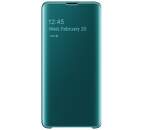 Samsung Clear View pouzdro pro Samsung Galaxy S10+, zelená