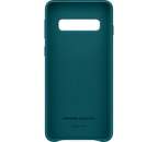 Samsung Leather Cover pro Samsung Galaxy S10, zelená