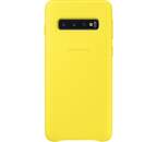 Samsung Leather Cover pro Samsung Galaxy S10, žlutá