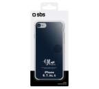 SBS Glue TPU pouzdro pro Apple iPhone 8, 7, 6 a 6s, tmavá modrá