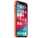 Apple kožený kryt pro iPhone Xs Max, oranžový