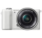Sony a5000 + 16-50 mm PZ (bílý) - fotoaparát