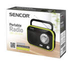 Sencor SRD 210 (zelený) - rádiobudík