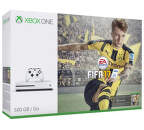 Microsoft Xbox One S 500GB + FIFA 17, ZQ9-00056 - herní konzole