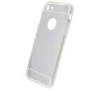 Mobilnet Gumové pouzdro iPhone 7 Mirror (stříbrné)