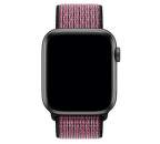 Apple Watch 44 mm Nike sportovní provlékací řemínek, křiklavě růžový/sytě fialový