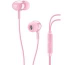 CellularLine Acoustic sluchátka, růžová