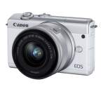Canon EOS M200 bílá + Canon EF-M 15-45mm IS STM