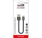 Winner datový kabel USB/micro USB 0,2m, černýrny