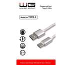 Winner datový kabel USB - USB-C, 1m (bílý)
