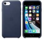 Apple kožené pouzdro pro Apple iPhone SE, modrá