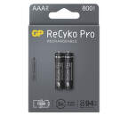 GP ReCyko Pro HR03 (AAA) 800 mAh, 2 ks