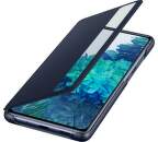 Samsung Clear View knižkové puzdro pre Samsung Galaxy S20 FE modrá