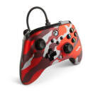 PowerA Enhanced Wired Controller pre Xbox SeriesOne - Metallic Red Camo (6)