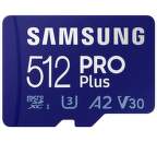 Samsung MicroSDXC PRO Plus 512 GB + USB adaptér