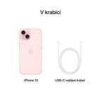 Apple iPhone 15 512 GB Pink růžový