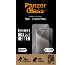 PanzerGlass Ultra-Wide Fit tvrdené sklo s aplikátorom pre iPhone 15 Pro Max čierne (2)