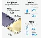 Samsung Galaxy S24 128 GB fialový (15)