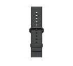 Apple Watch Series 2 38mm (vesmírne sivý hliník / čierny remienok z tkaného nylonu)