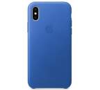 Apple kožené pouzdro pro iPhone X, modrá