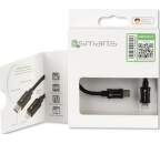 4smarts Fast Charge USB-C/Lightning datový kabel 1m, černá