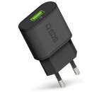 SBS USB Quick Charge 3.0 černá, cestovní nabíječka