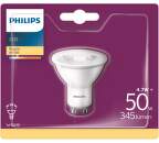 LED Philips žárovka, 4,7W, GU10, teplá bílá