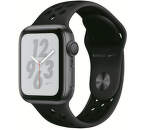 Apple Watch Series 4 Nike+ 40mm vesmírně šedý hliník/antracitový/černý sportovní řemínek Nike