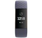 Fitbit Charge 3 růžovo-zlatý s šedým ramínkem